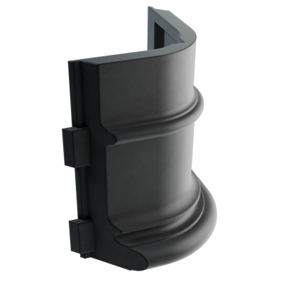 Подступенок угловой Verona 110х140х30мм Серый фото 3